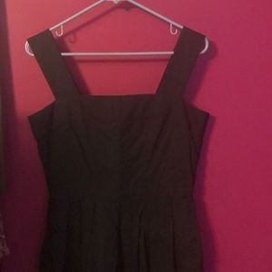 Black cotton sundress